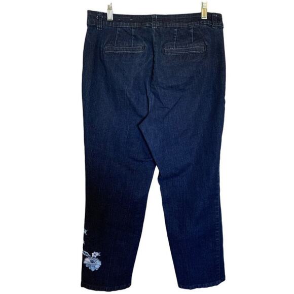 Christopher & Banks Signature slimming jeans with embroidery - Picture 3 of 9